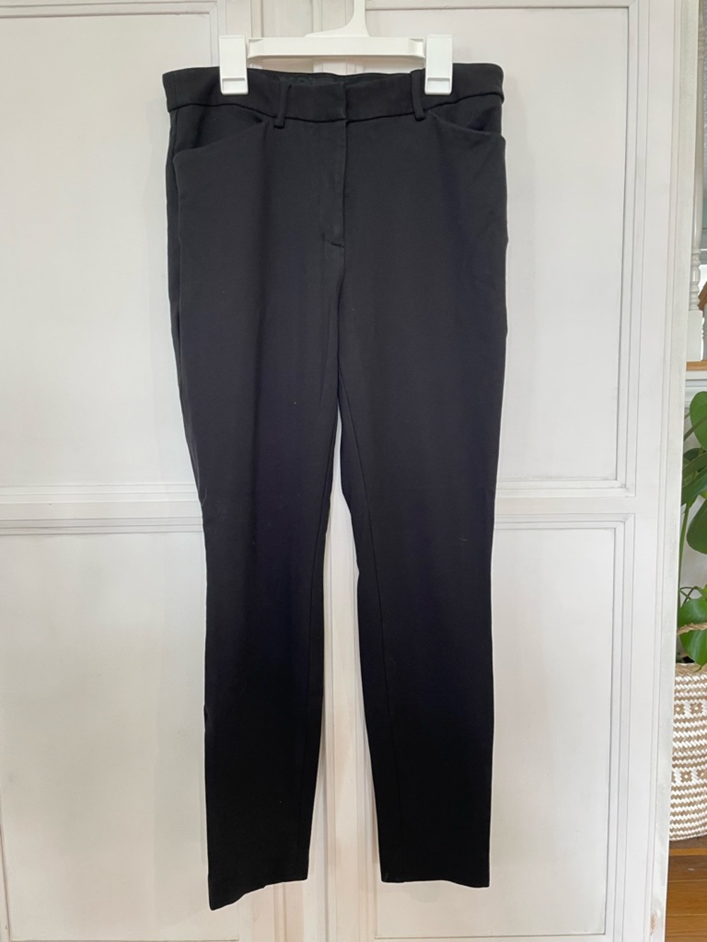 Express Skinny High Rise Stretch Dress Pants- Women's Size 14R Black - Picture 3 of 6